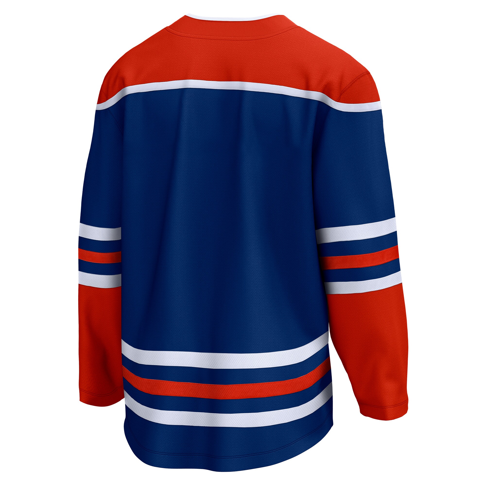 Edmonton Oilers Fanatics Home Breakaway Blank Jersey – Royal