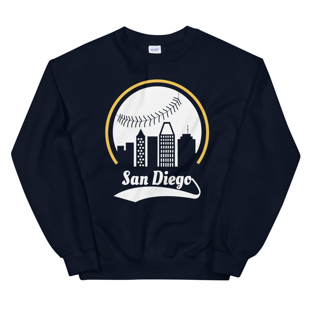 Unisex San Diego Padres Baseball Crewneck Sweatshirt