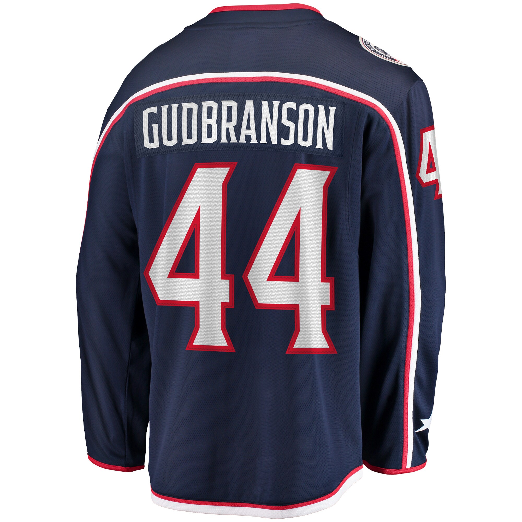Erik Gudbranson Columbus Blue Jackets Fanatics Home Breakaway   Jersey – Navy