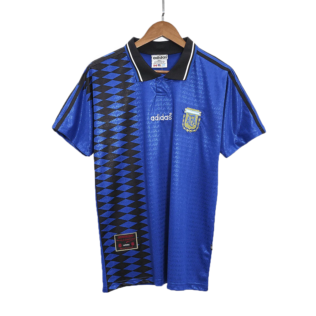 Argentina Men's 1994 Away Retro Football Jersey