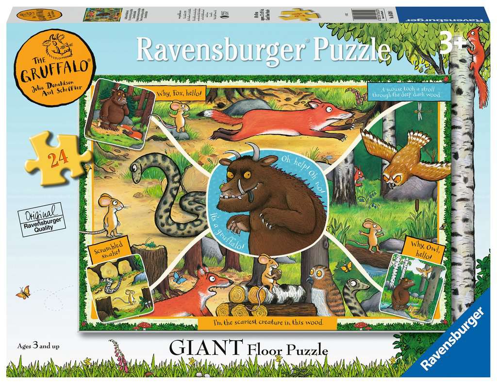 The Gruffalo Giant Floor Puzzle - 24 Piece Jigsaw Puzzle (Ravensburger)