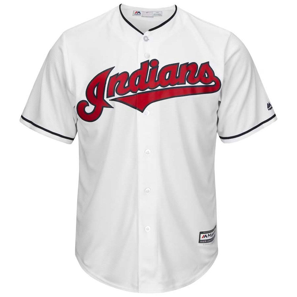 Youth Cleveland Indians Corey Kluber Replica Home Jersey - White