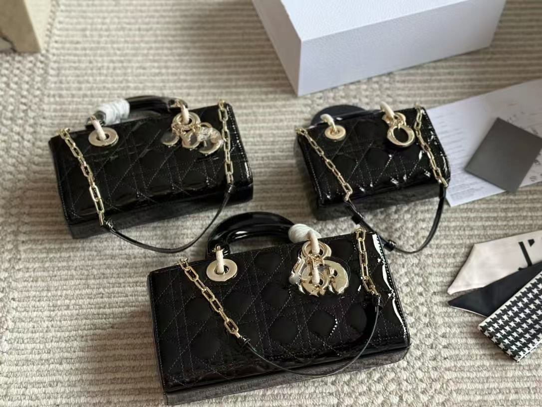 Dior Lady D-Joy Lacquer Bag