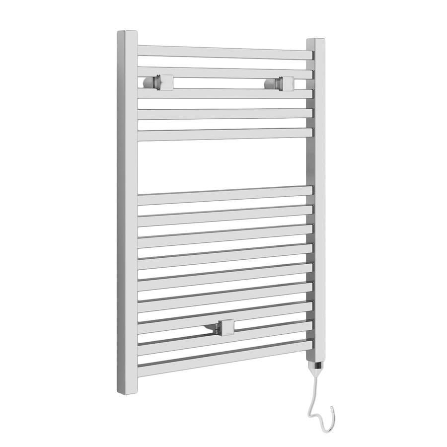 LAZZARINI Termoarredo elettrico 690x500mm potenza 200W presa shuko cromo