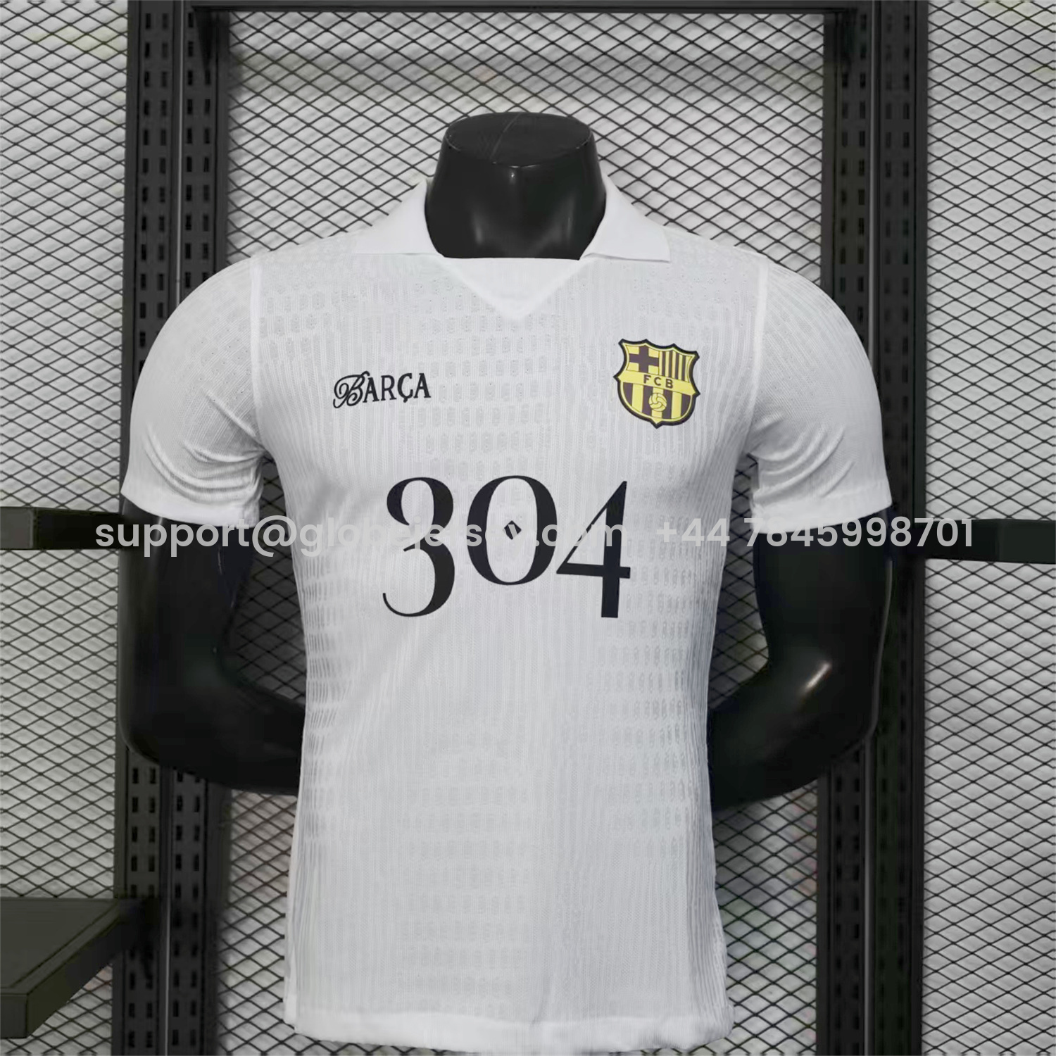 Barcelona 25-26 304 White Special Jersey - Player Version