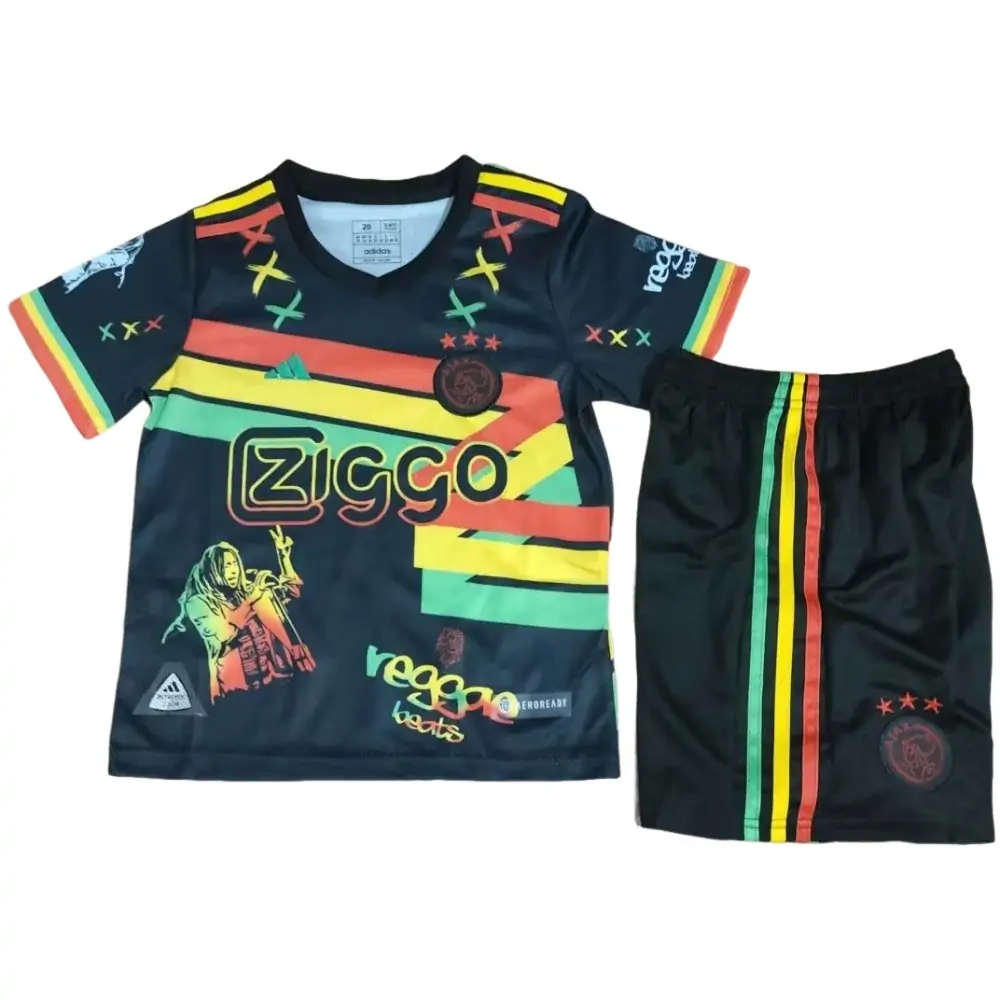 2023/2024 Ajax Doodle plate Football Shirt Third Away 1:1 Thai Quality Kids Size