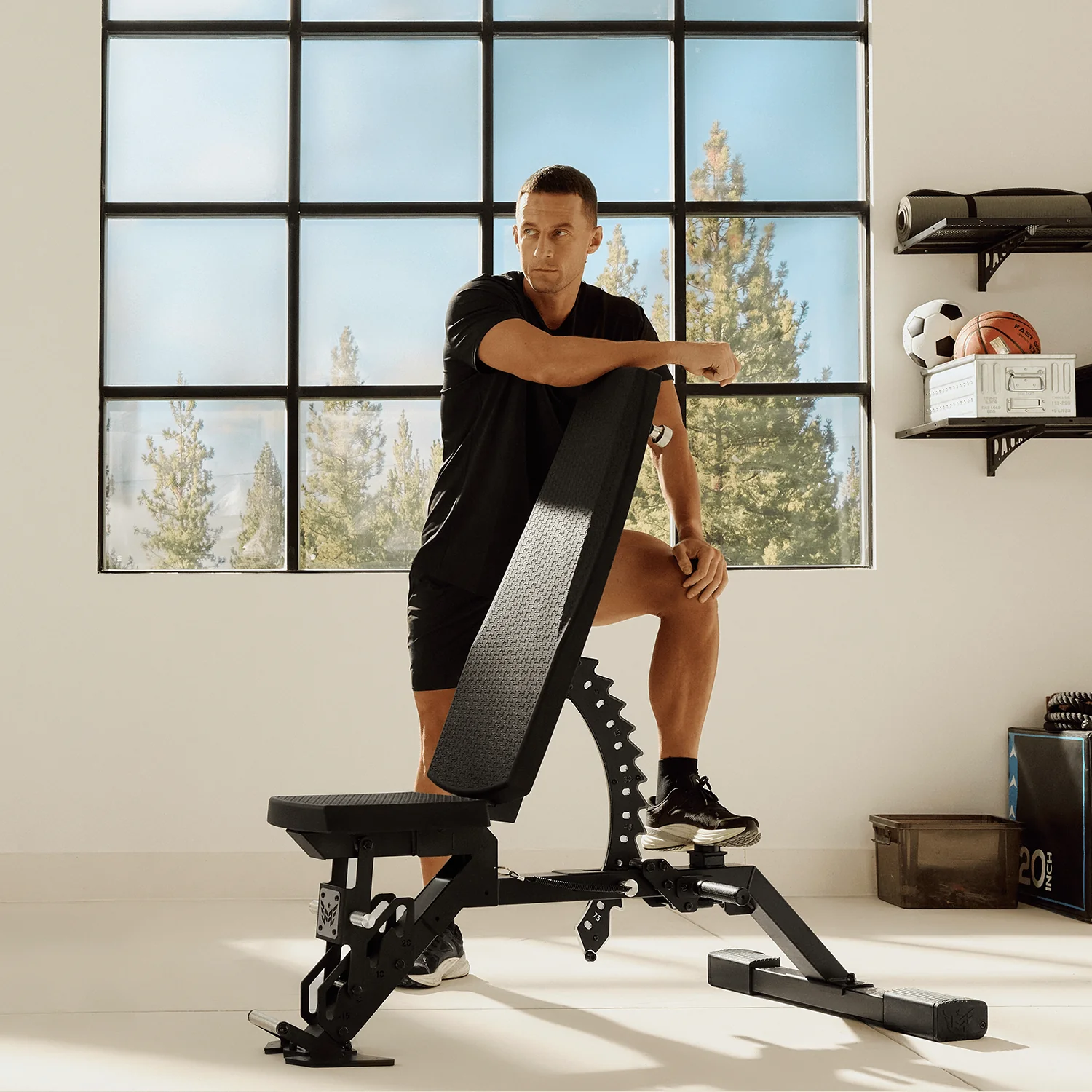 Major Fitness Heritage Series AH64 Adjustable Weight Bench