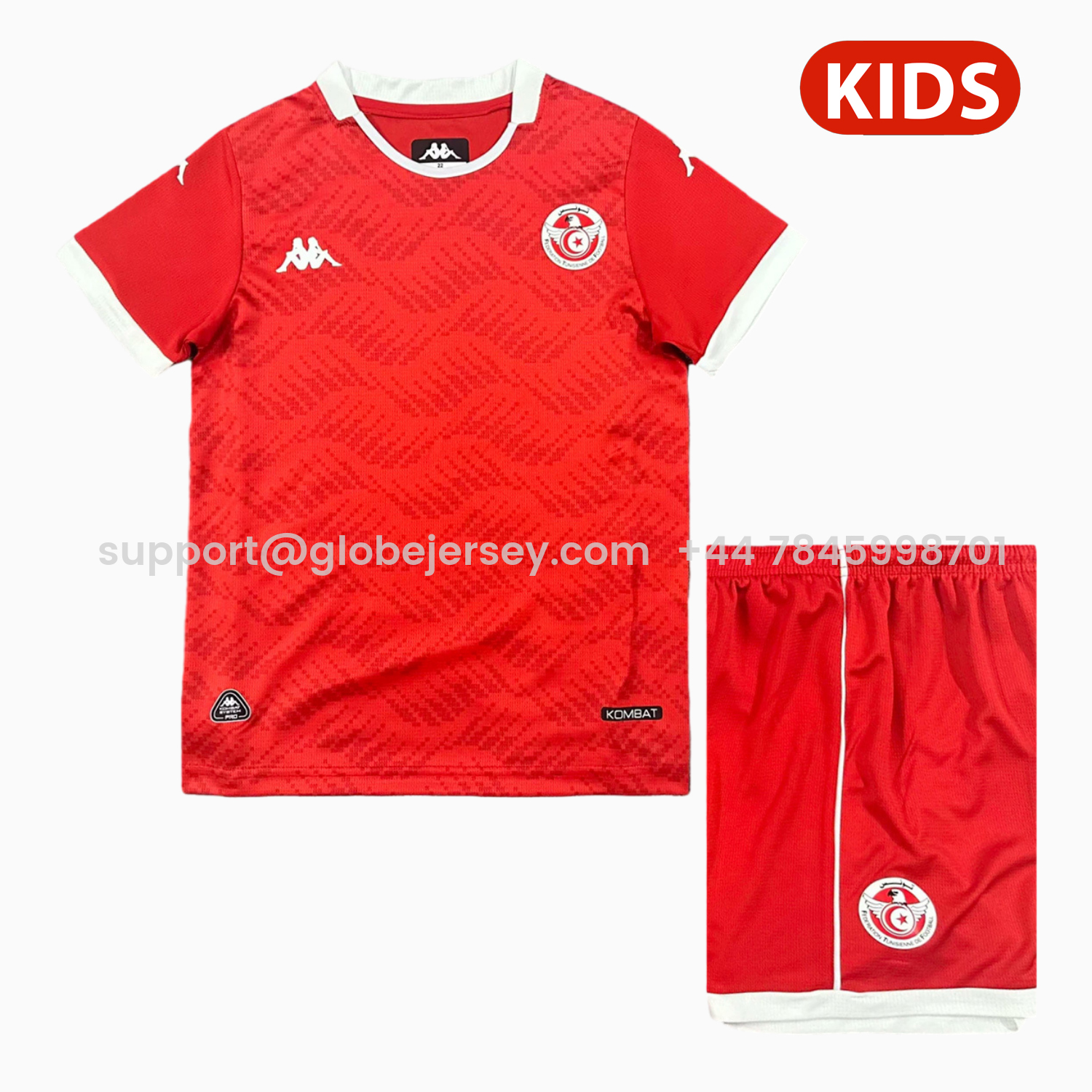 Tunisia 2026 Home Kids Kit