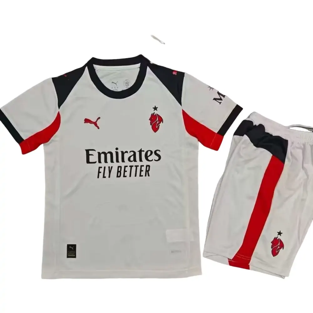 2025-26 AC Milan Away Jersey Children's Set - Fans Edition