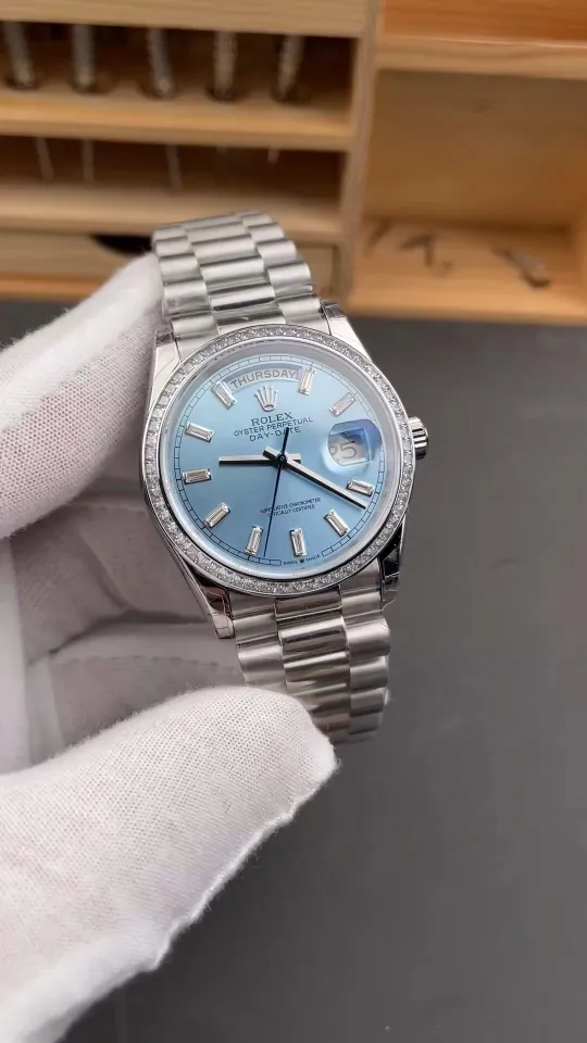 Rolex Day-Date Baguette Diamond 36mm