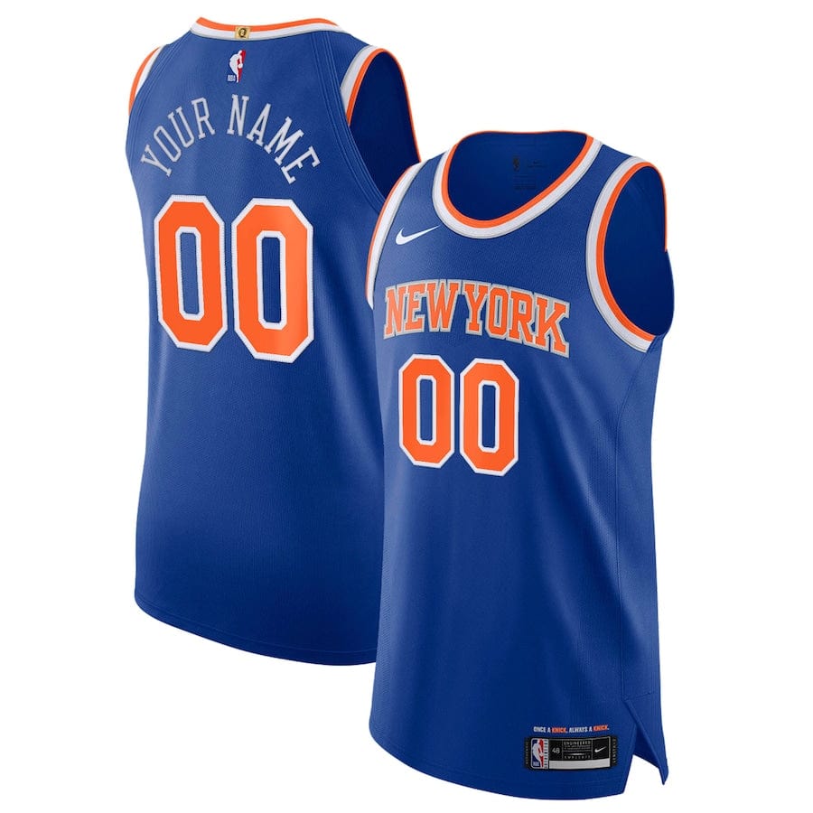 Custom New York Knicks AUTHENTIC Jersey