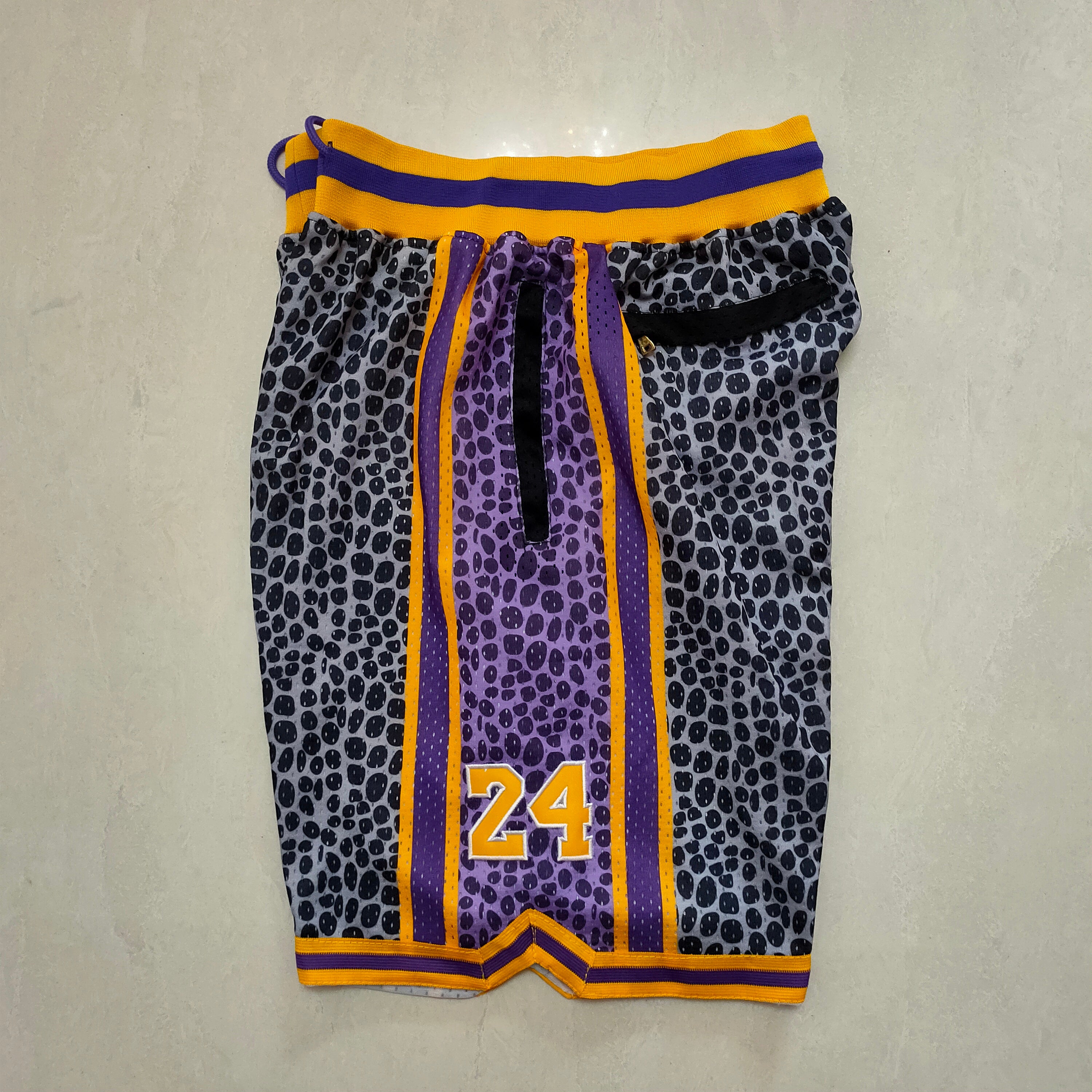 Los Angeles Lakers snake print 8-24 pocket pants
