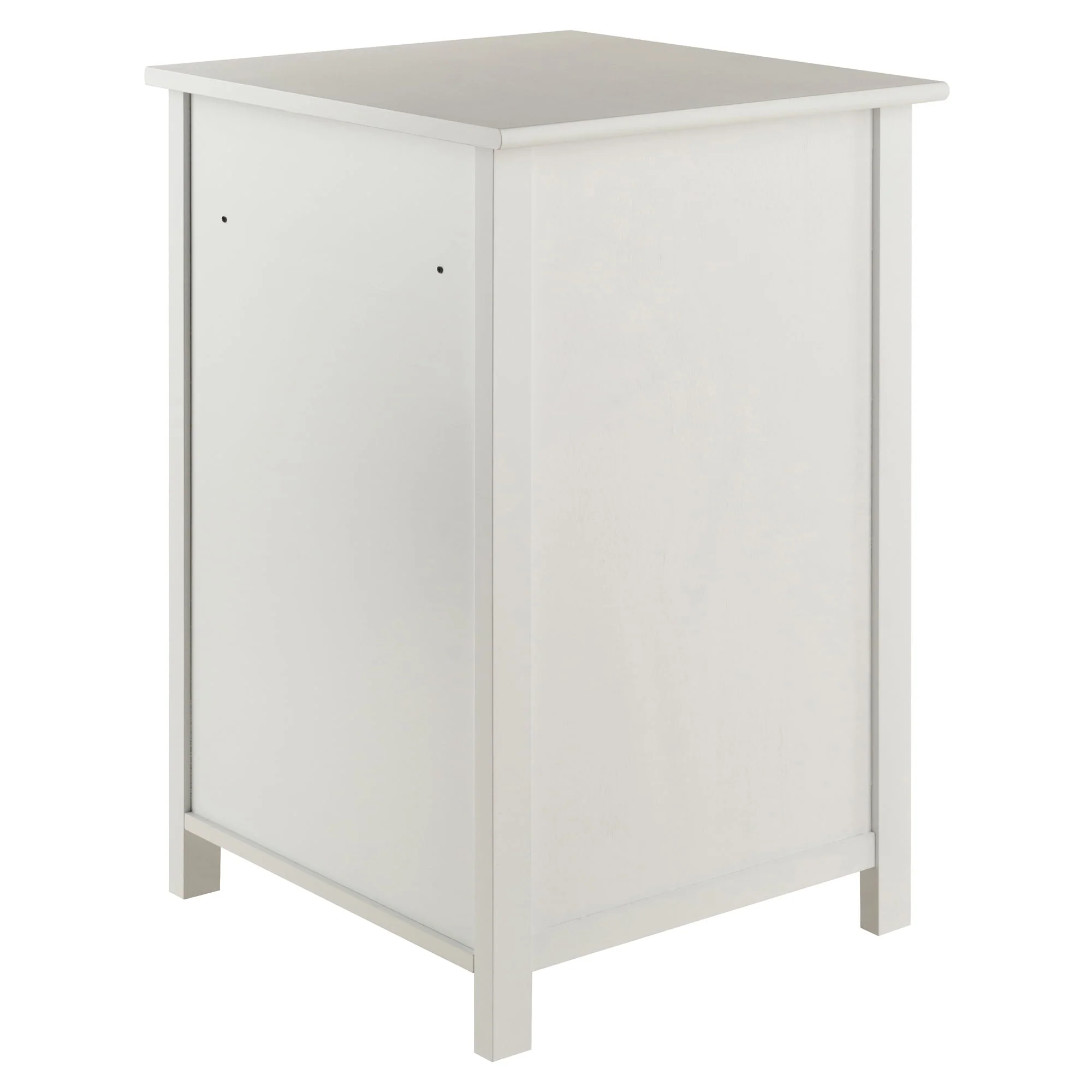 Winsome Wood Delta Home Office File Cabinet, White Finish