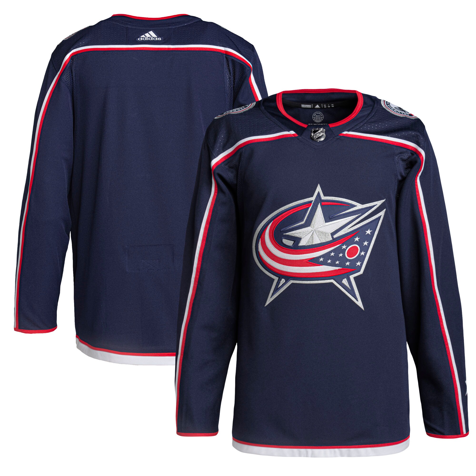 Columbus Blue Jackets  Home Primegreen  Jersey – Navy