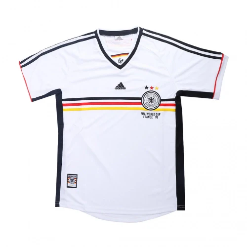 Germany 1998 Home Retro Football Jersey