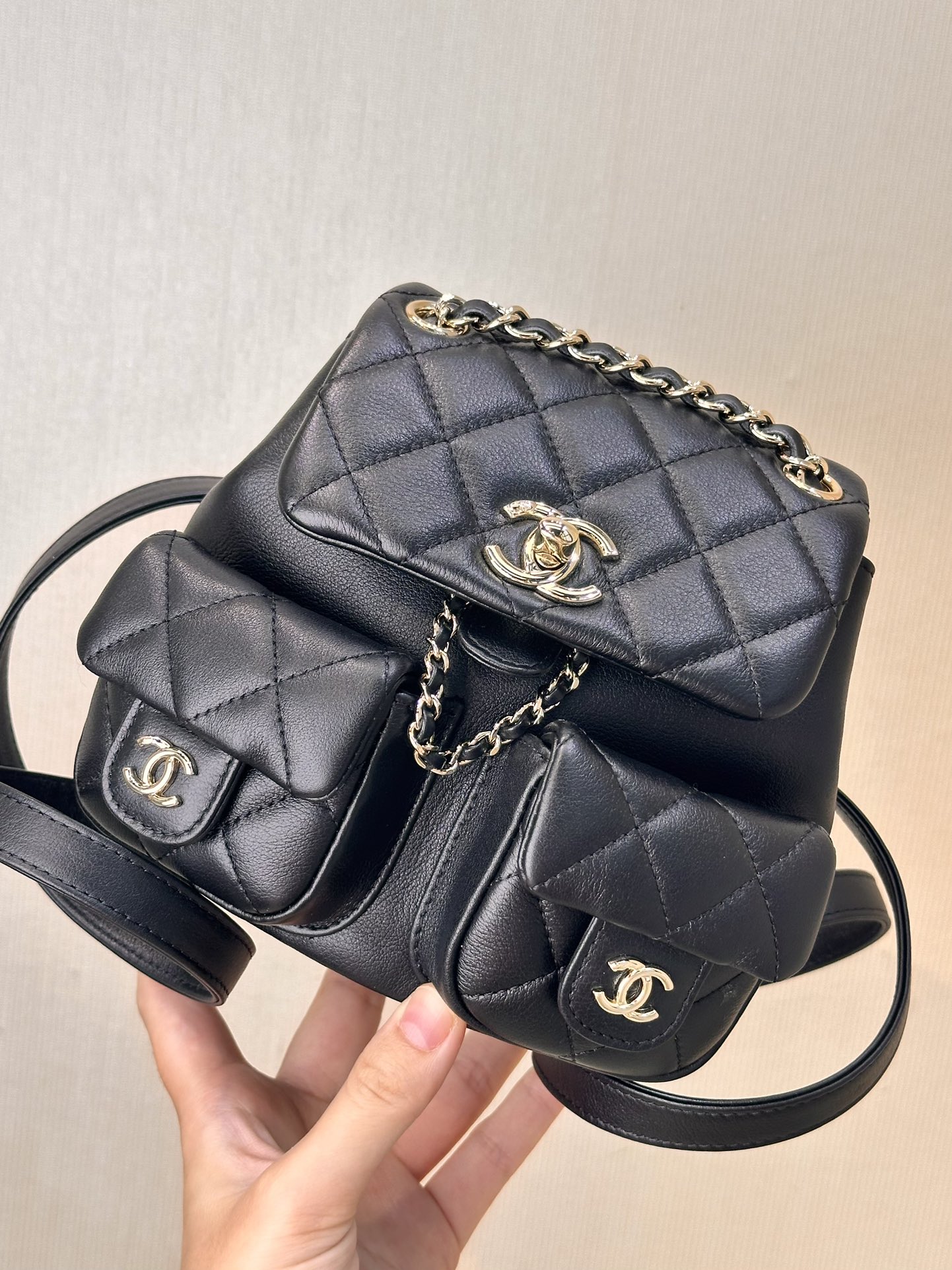 [15A] Chanel Duma Backpack