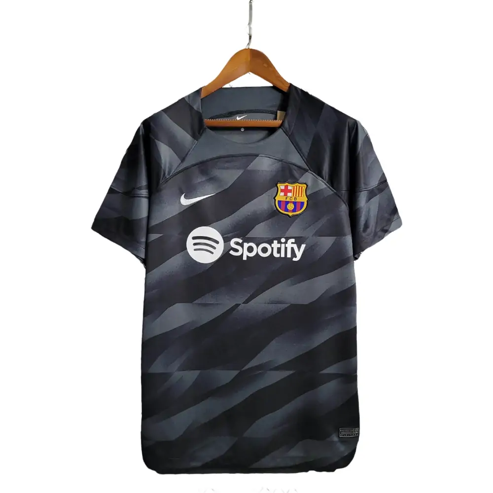 2023/2024 Barcelona Goalkeeper Black Football Shirt 1:1 Thai Quality