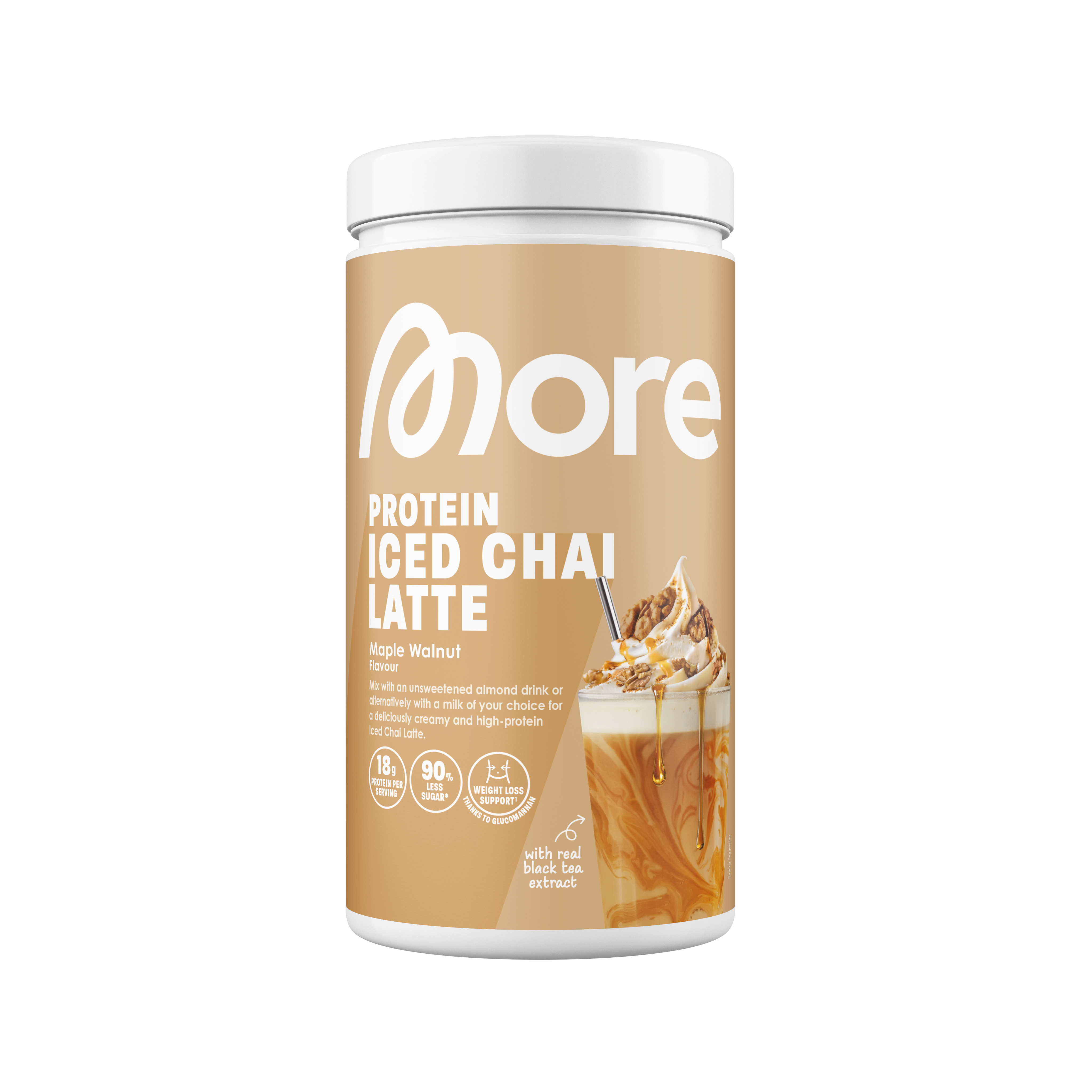 More Protein Iced Chai Latte