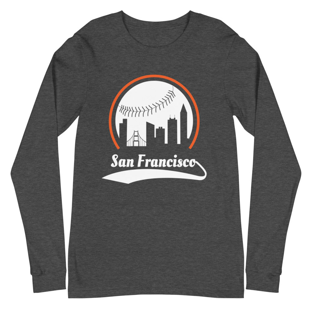 Unisex San Francisco Giants Baseball Long Sleeve Tee Shirt