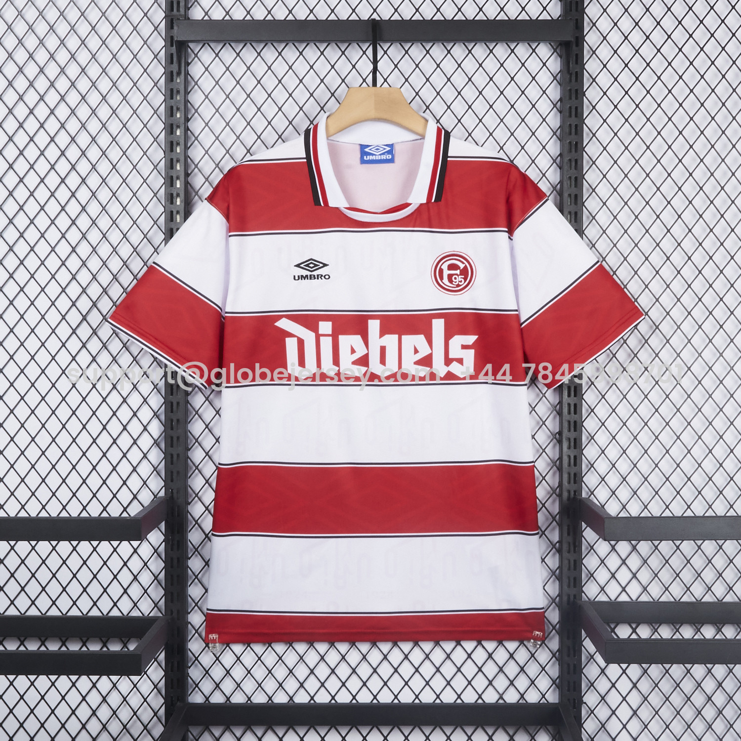 Retro Fortuna Düsseldorf 1995-96 Home Jersey
