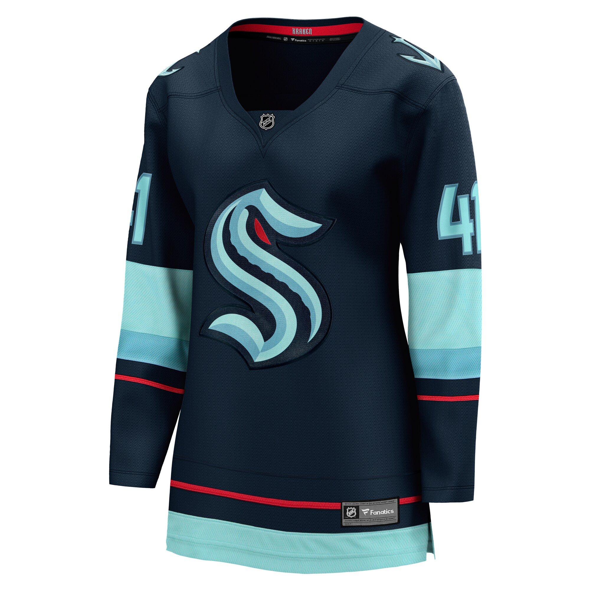 Pierre-Edouard Bellemare Seattle Kraken Fanatics Women’s Home Breakaway   Jersey – Deep Sea Blue