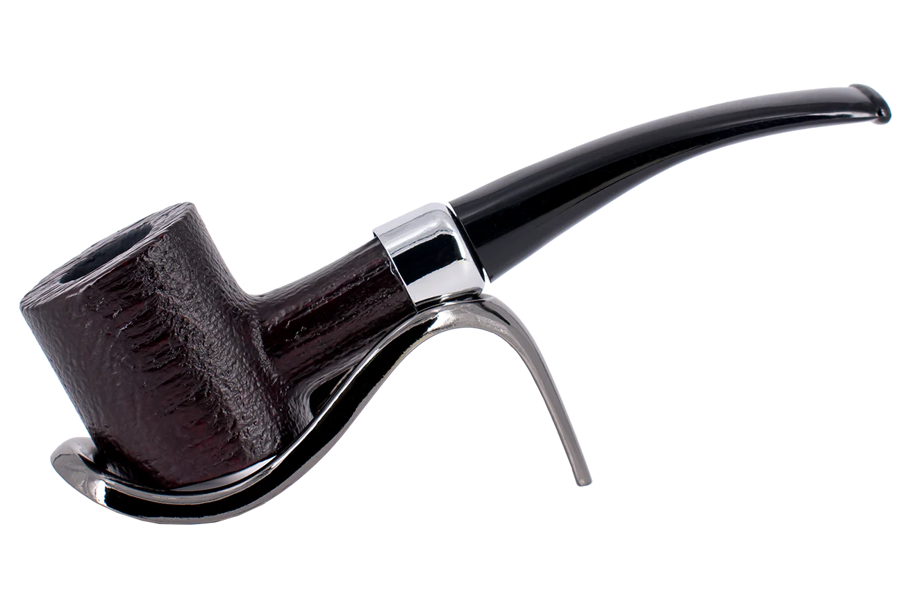 Smoke-King 9mm Rosewood Budget Pipe - Curved Rustic