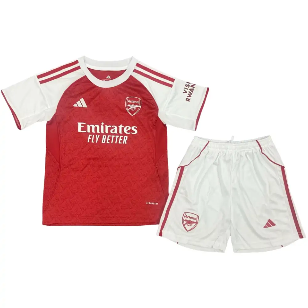 2025-26 Arsenal Home Jersey Children's Kit - Fans Edition