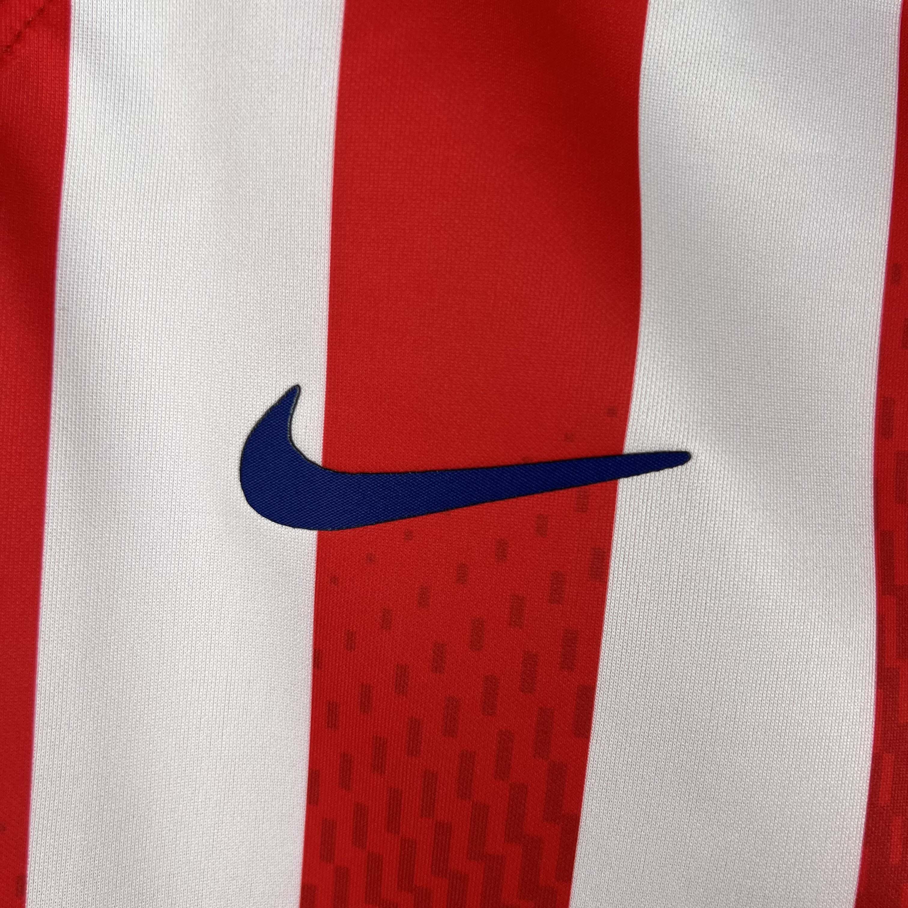2023/2024 Long Sleeve Atletico Madrid Home1:1 Thai Quality - Fans Edition