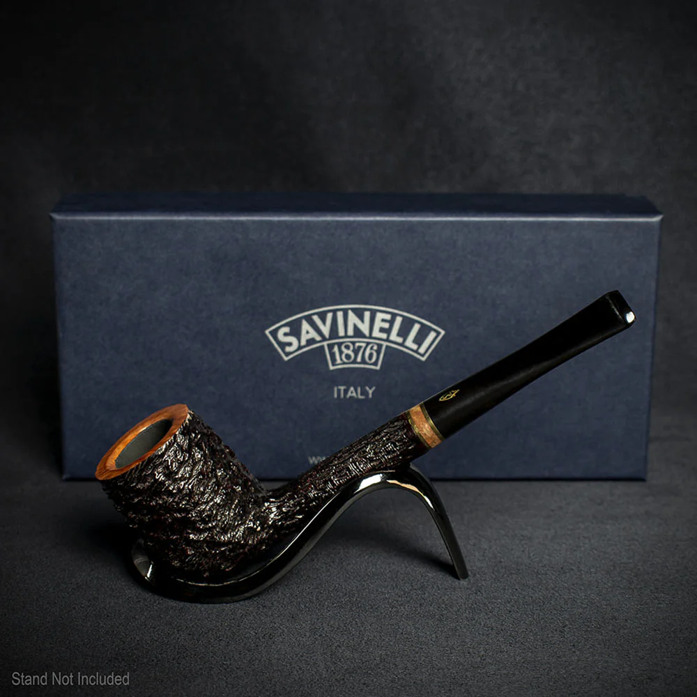 Savinelli Porto Cervo Rustic 702 - 6mm Briar Pipe