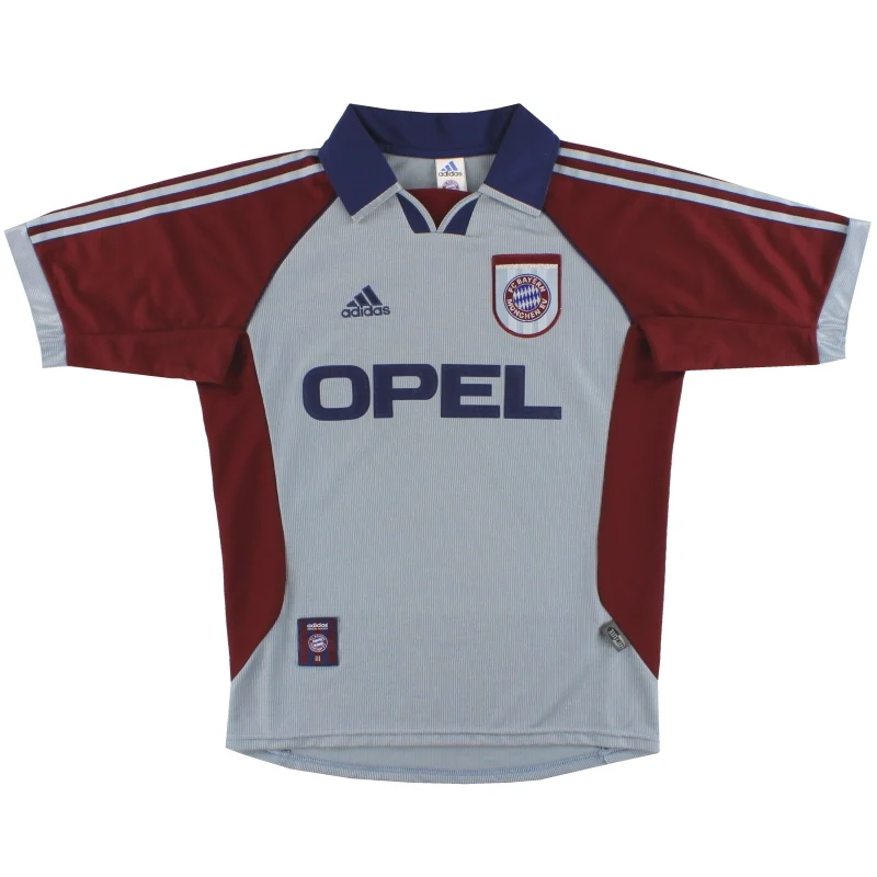 Bayern Munich 1998/99 Away Retro Football Jersey