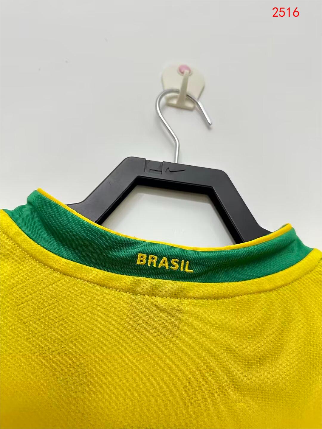 2006 Brazil home retro jersey - Fans Edition