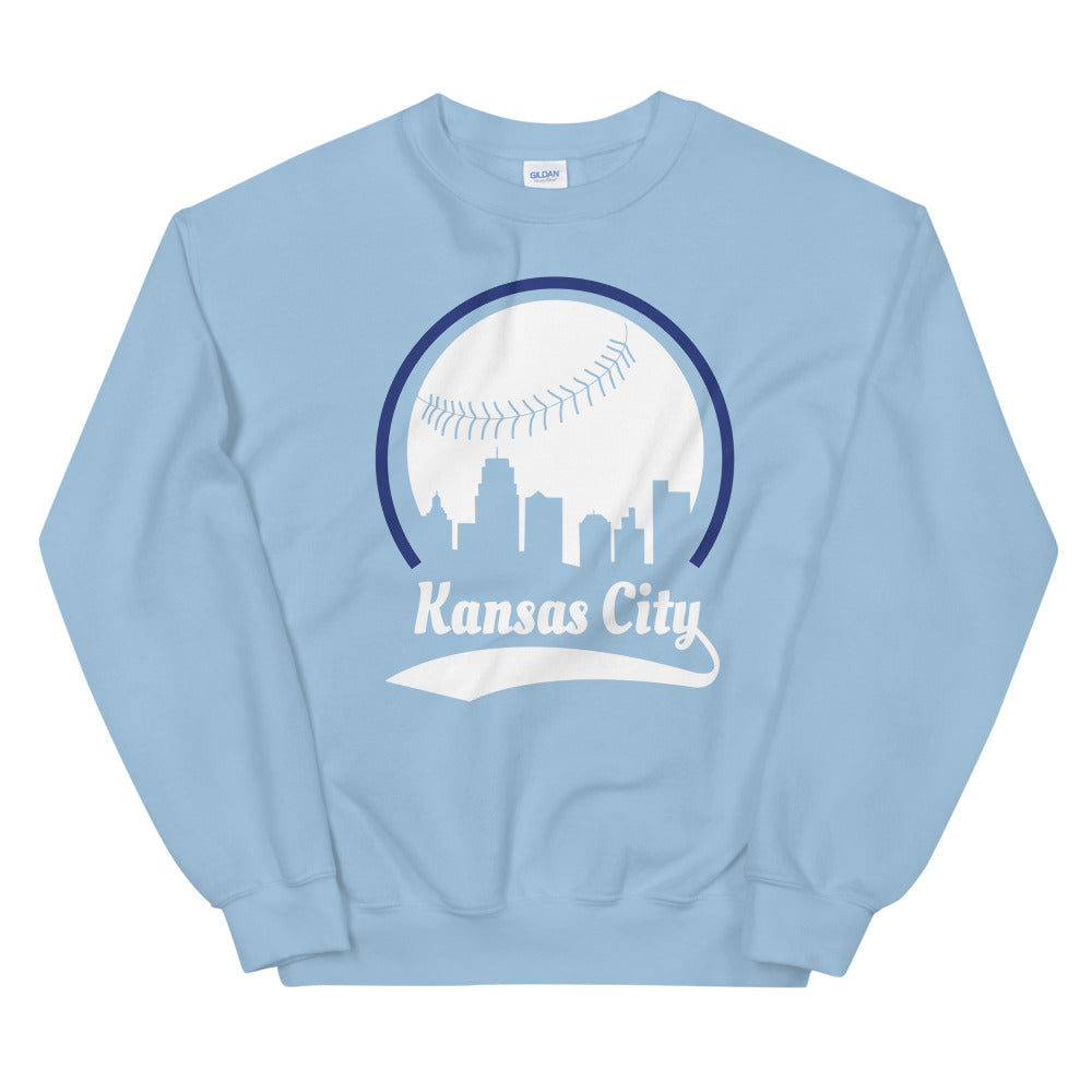 Unisex Kansas City Royals Baseball Crewneck Sweatshirt