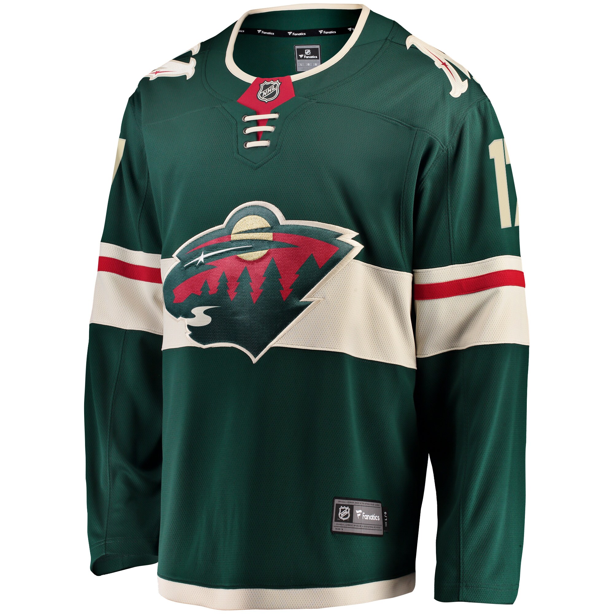 Marcus Foligno Minnesota Wild Fanatics Breakaway Jersey – Green