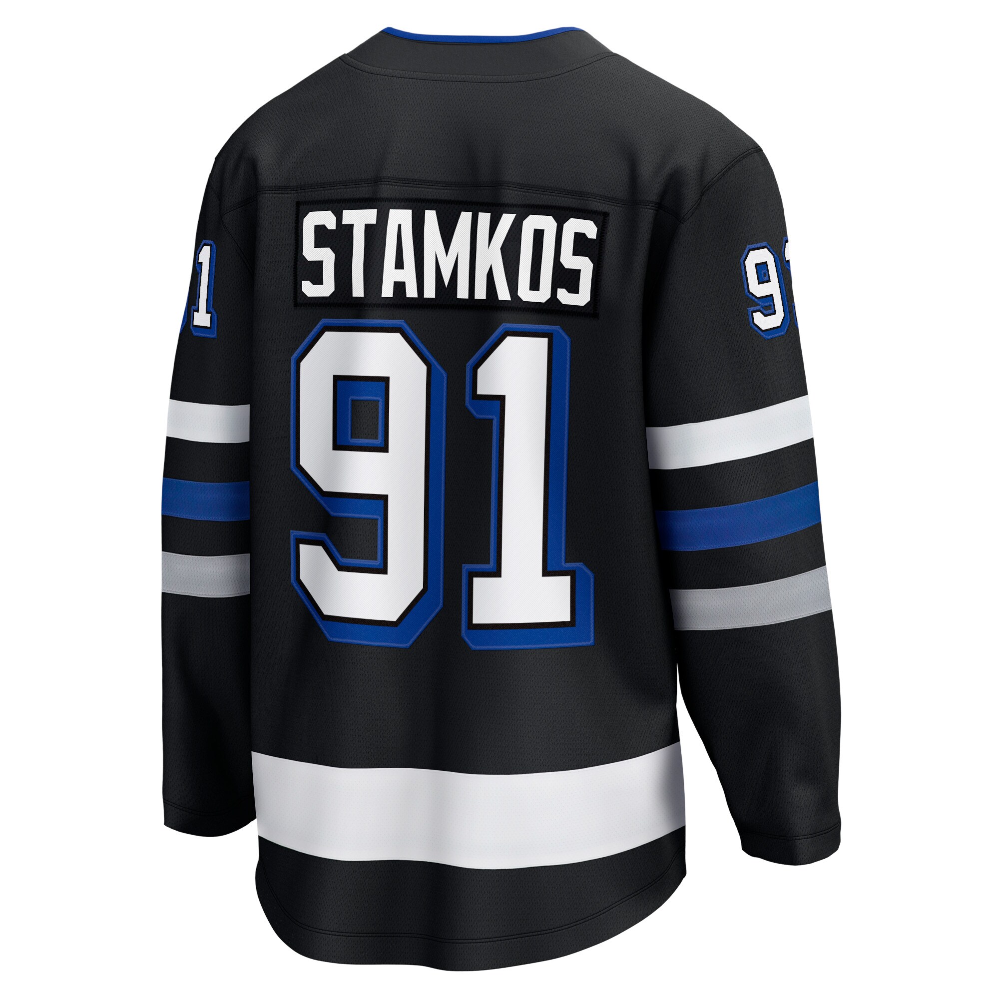 Steven Stamkos Tampa Bay Lightning Fanatics Alternate Premier Breakaway   Jersey – Black