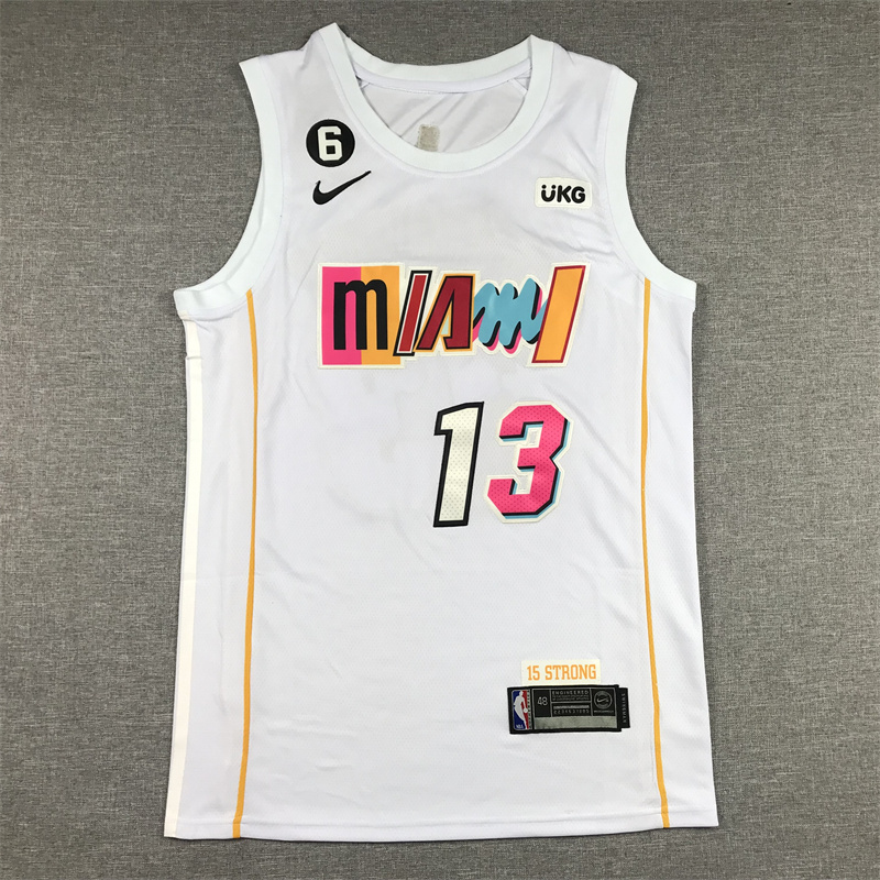Unisex Heat 2024/25 Embroidered Swingman Jersey City Edition