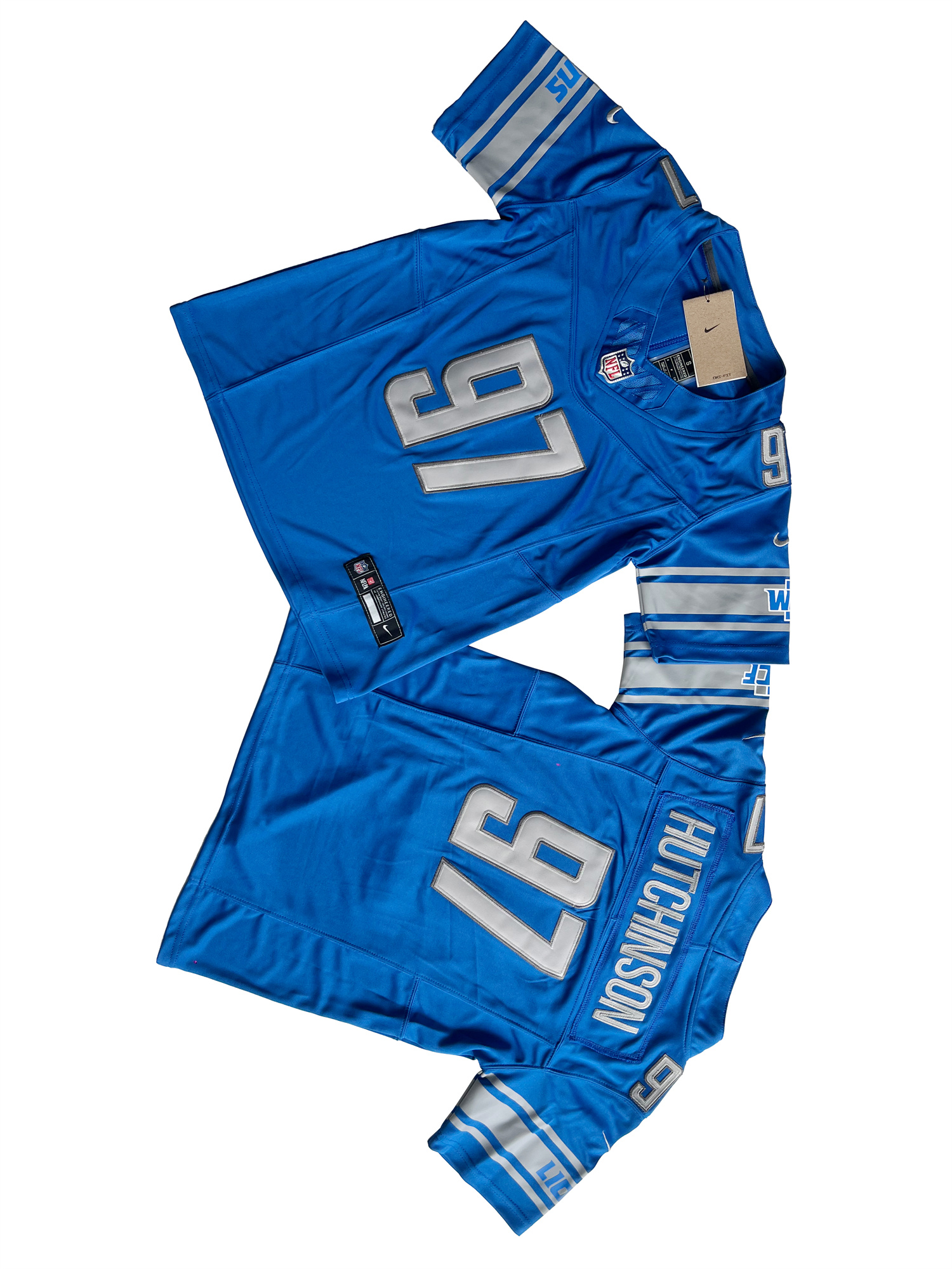 Youth Detroit Lions 97# Aidan Hutchinson Vapor F.U.S.E. Limited Jersey