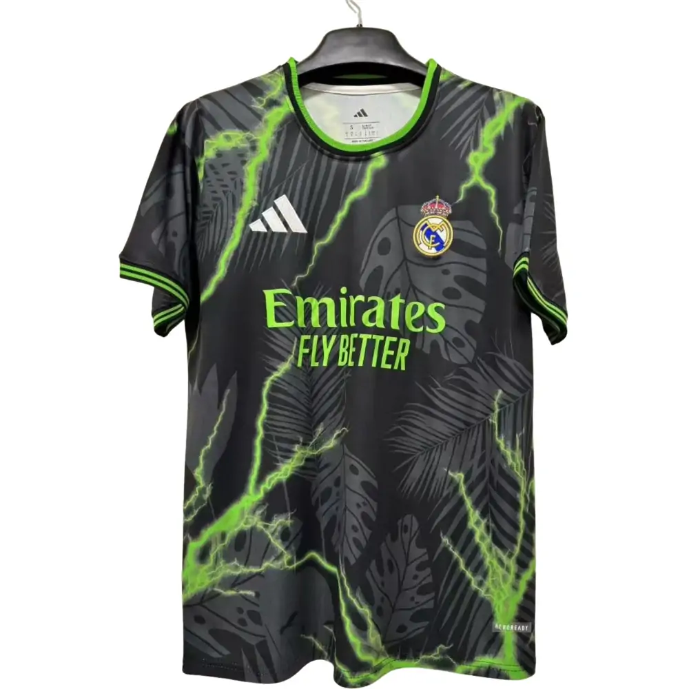 2025-2026 Real Madrid Green Lightning Special Edition Jersey - Fan Edition
