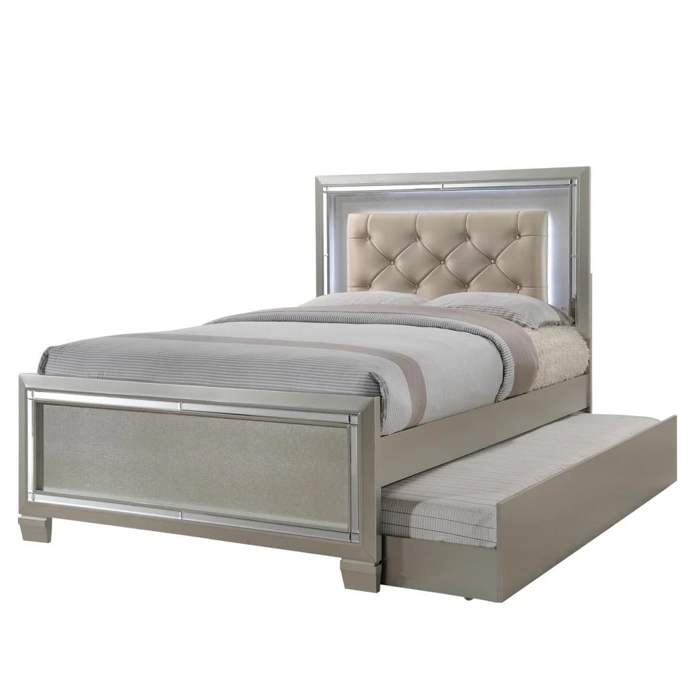 Picket House Furnishings Glamour 4 Piece Full Panel Bedroom Set