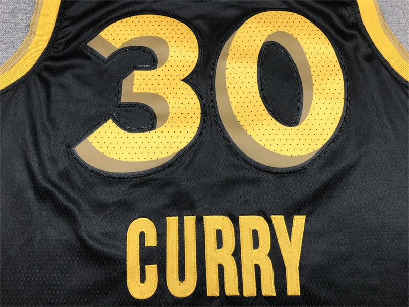 Men's Jersey 2024 Season Warriors #30 Black City Edition CURRY