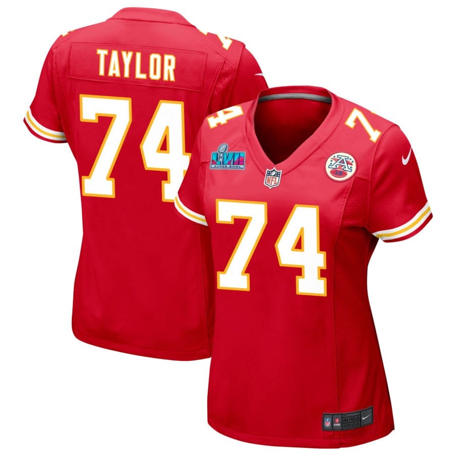 Jawaan Taylor Kansas City Chiefs  Women's Super Bowl LVII Game Jersey - Red