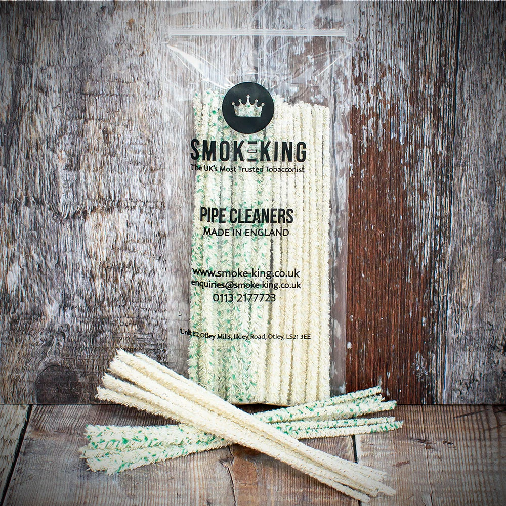 Smoke-King Tobacconist Mixed Soft & Bristle Conical Pipe Cleaners - Pack of 50