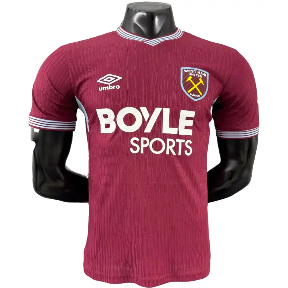 2025-26 West Ham United Home Shirt - Player Edition