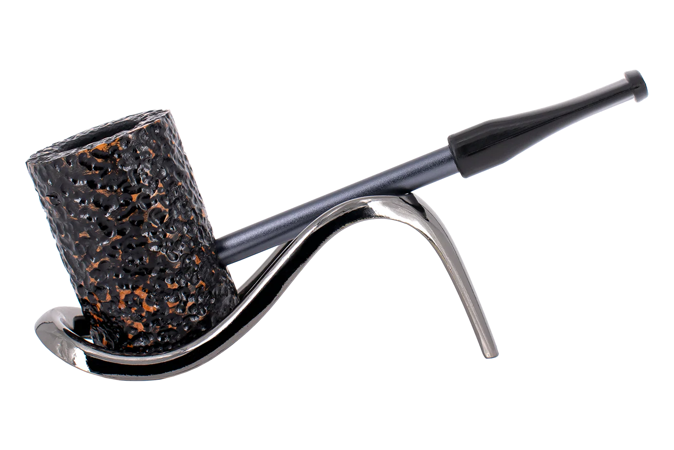 Erik Nording Compass Pipe - Brown Rustic Poker