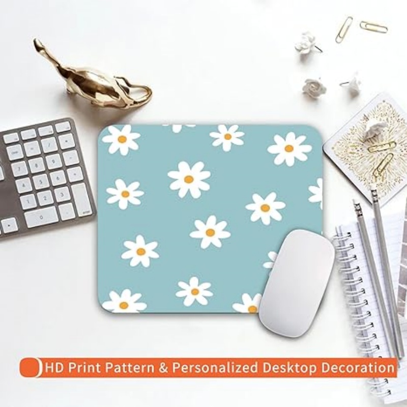 PADARTISAN Square Mouse Pad, Personalized Premium-Textured Custom Mouse Mat Design