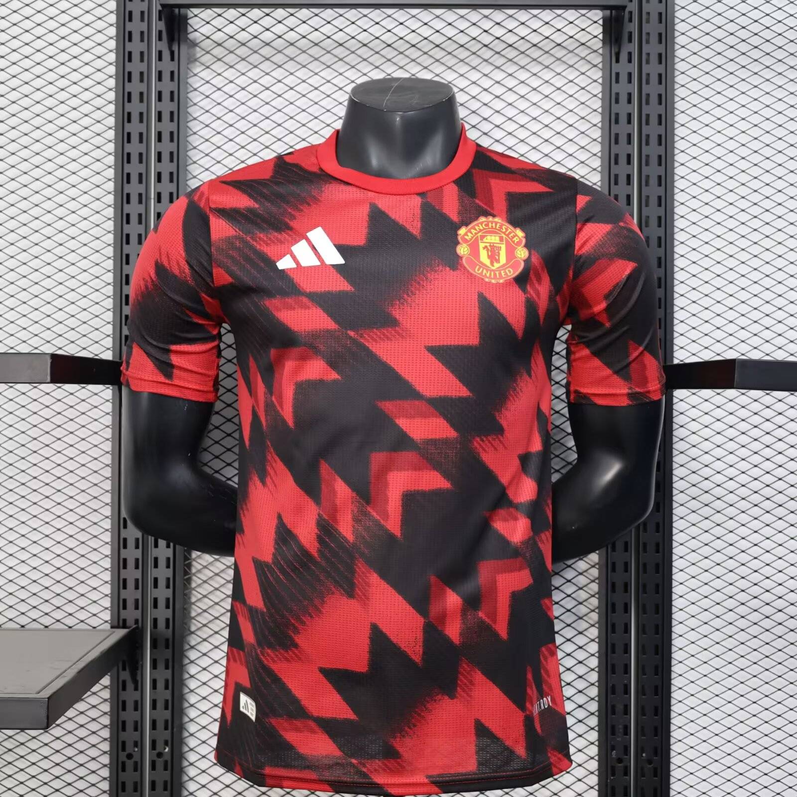 2025/2026 Player Version Manchester United Special Edition Red Black Football Shirt 1:1 Thai Quality