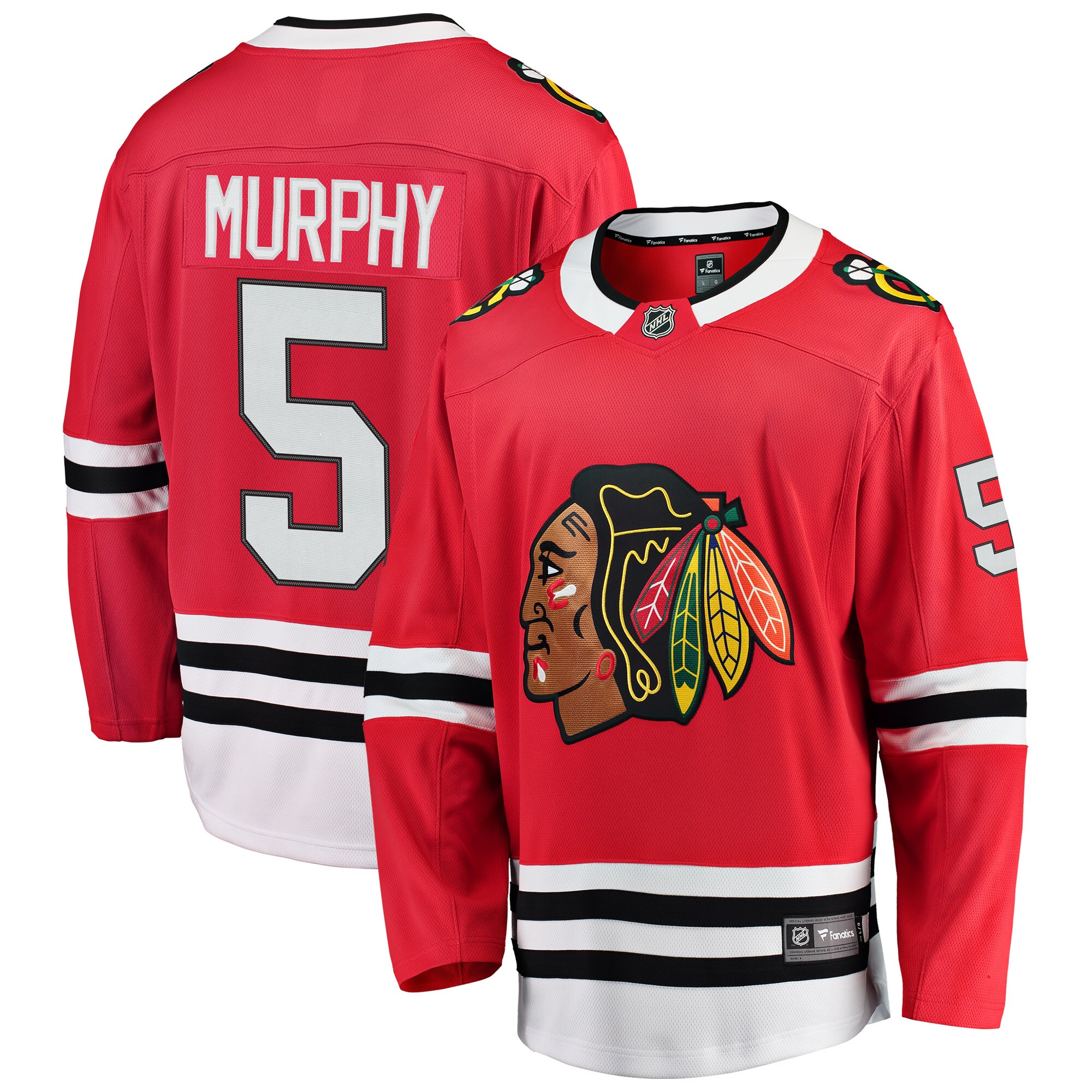 Connor Murphy Chicago Blackhawks Breakaway   Jersey – Red