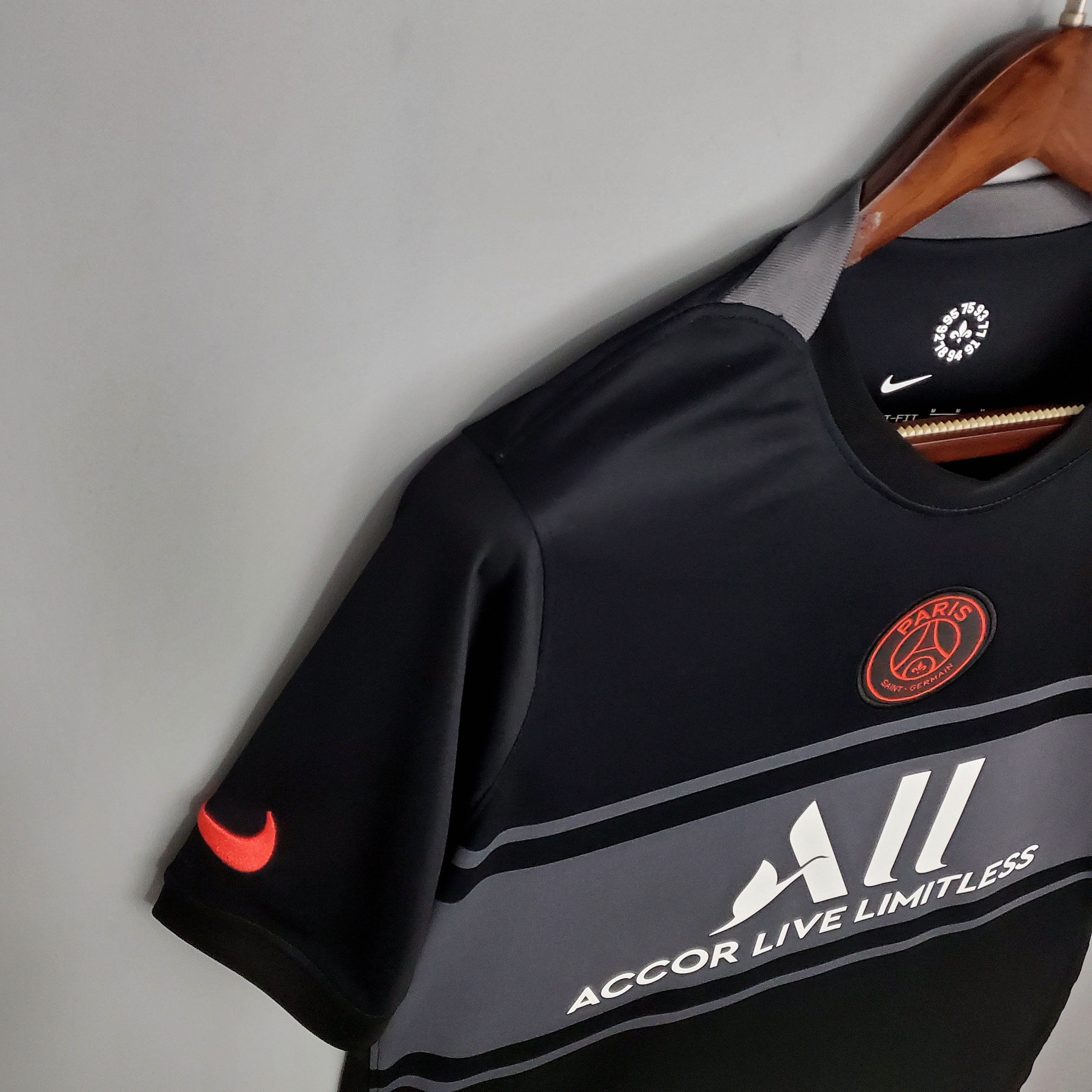 2021 / 2022 Football Shirt Psg Paris Saint-Germain Third Away-Fans