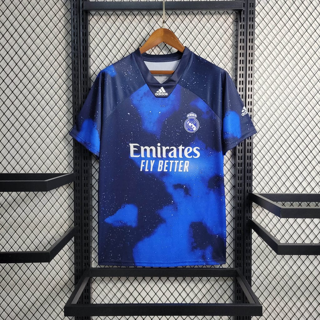 2018/2019 Retro Real Madrid Full Sky Star Special Edition Soccer Jersey