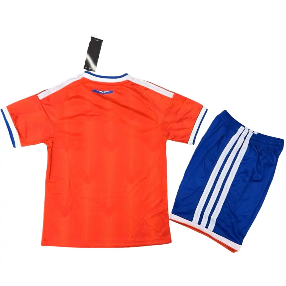 2026-27 Chile Home Jersey Children's Set - Fans Edition