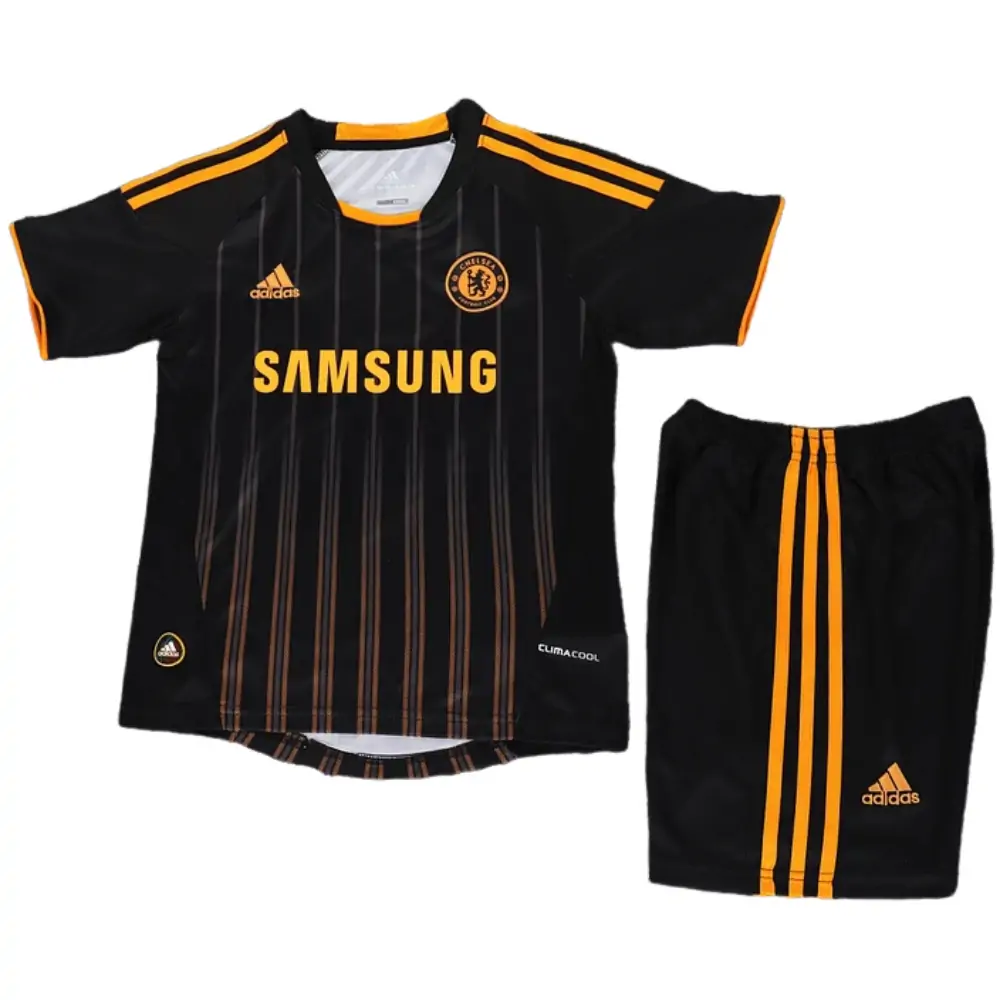 2010-11 Chelsea Away Retro Children's Jersey Set - Fans Edition